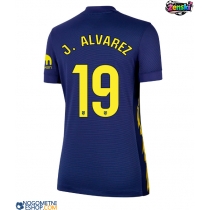 Ženski Nogometni dresi Atletico Madrid Julian Alvarez #19 Gostujoči 2025-26 Kratek Rokav